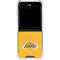 NBA Los Angeles Lakers Distressed Galaxy Z Flip5 5G Clear Case