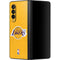 NBA Los Angeles Lakers Distressed Galaxy Z Fold3 5G Skin