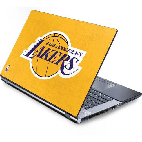NBA Los Angeles Lakers Distressed Generic Laptop Skin