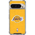 NBA Los Angeles Lakers Distressed Google Pixel 9 Pro XL Clear Case