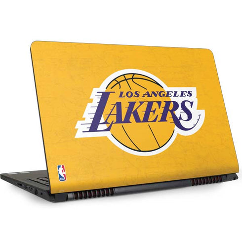 NBA Los Angeles Lakers Distressed Dell Inspiron Skin