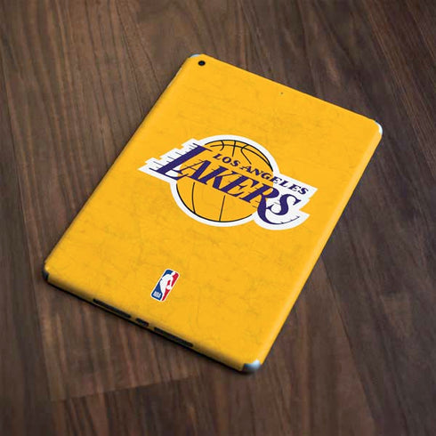 NBA Los Angeles Lakers Distressed Apple iPad Skin