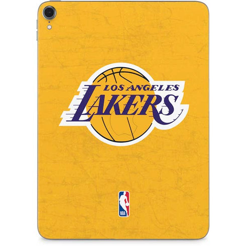 NBA Los Angeles Lakers Distressed Apple iPad Pro Skin
