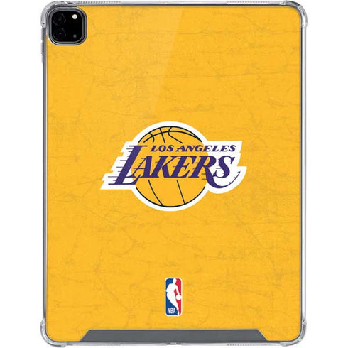 NBA Los Angeles Lakers Distressed iPad Pro 12.9in (2020) Clear Case