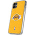 NBA Los Angeles Lakers Distressed iPhone 11 Clear Case