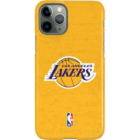 NBA Los Angeles Lakers Distressed iPhone 11 Pro Lite Case