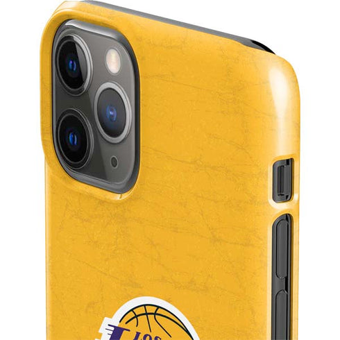 NBA Los Angeles Lakers Distressed iPhone 11 Pro Lite Case