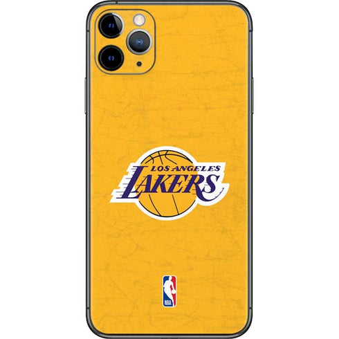 NBA Los Angeles Lakers Distressed iPhone 11 Pro Max Skin