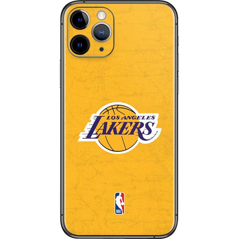 NBA Los Angeles Lakers Distressed iPhone 11 Pro Skin