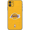 NBA Los Angeles Lakers Distressed iPhone 11 Skin