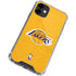 NBA Los Angeles Lakers Distressed iPhone 12 Mini Clear Case