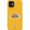 NBA Los Angeles Lakers Distressed iPhone 12 Mini Lite Case