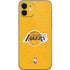 NBA Los Angeles Lakers Distressed iPhone 12 Mini Skin