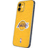 NBA Los Angeles Lakers Distressed iPhone 12 Mini Skin