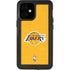 NBA Los Angeles Lakers Distressed iPhone 12 Mini Waterproof Case