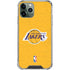 NBA Los Angeles Lakers Distressed iPhone 12 Pro Clear Case