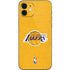 NBA Los Angeles Lakers Distressed iPhone 12 Skin