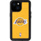 NBA Los Angeles Lakers Distressed iPhone 13 Mini Waterproof Case