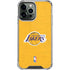 NBA Los Angeles Lakers Distressed iPhone 13 Pro Max Clear Case
