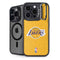 NBA Los Angeles Lakers Distressed iPhone 13 Pro Max Kickstand Case