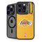 NBA Los Angeles Lakers Distressed iPhone 14 Pro Kickstand Case
