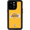 NBA Los Angeles Lakers Distressed iPhone 15 Pro Waterproof Case