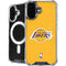 NBA Los Angeles Lakers Distressed iPhone 16 MagSafe Case