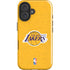 NBA Los Angeles Lakers Distressed iPhone 16 Plus Impact Case