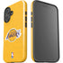 NBA Los Angeles Lakers Distressed iPhone 16 Plus Impact Case