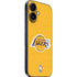 NBA Los Angeles Lakers Distressed iPhone 16 Plus Skin