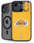 NBA Los Angeles Lakers Distressed iPhone 16e Kickstand Case