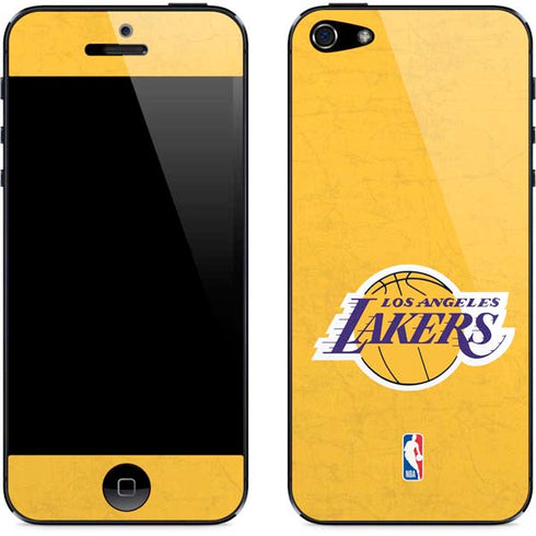 NBA Los Angeles Lakers Distressed iPhone 5/5s/5SE Skin