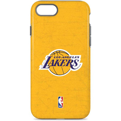 NBA Los Angeles Lakers Distressed iPhone Cases