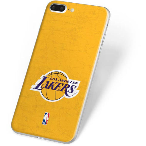 NBA Los Angeles Lakers Distressed iPhone 8 Plus Skin
