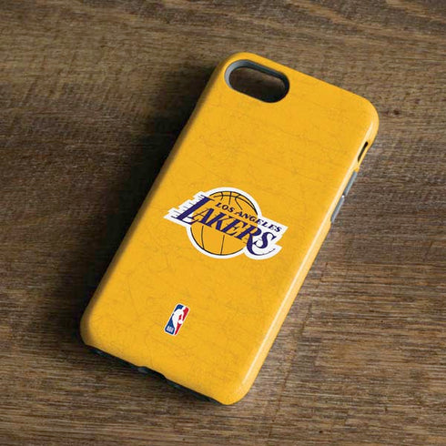 NBA Los Angeles Lakers Distressed iPhone 8 Pro Case