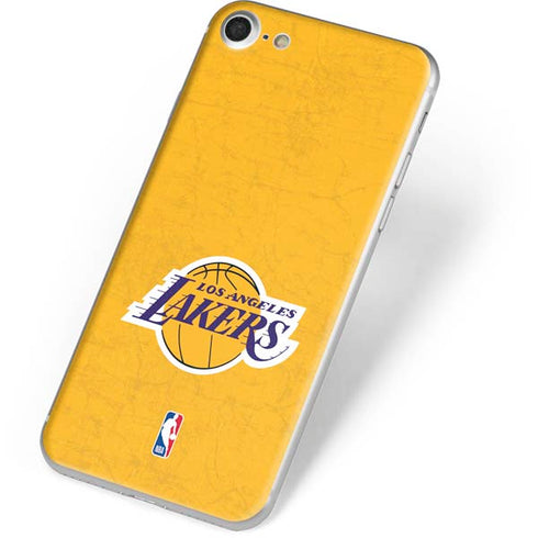 NBA Los Angeles Lakers Distressed iPhone 8 Skin