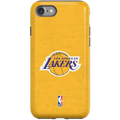 NBA Los Angeles Lakers Distressed iPhone SE (2nd & 3rd Gen) Pro Case