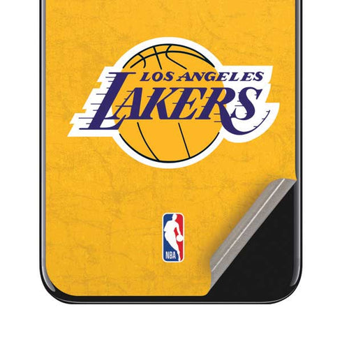 NBA Los Angeles Lakers Distressed iPhone SE (2nd & 3rd Gen) Skin