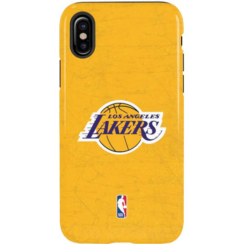 NBA Los Angeles Lakers Distressed iPhone X Pro Case