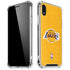 NBA Los Angeles Lakers Distressed iPhone XR Clear Case