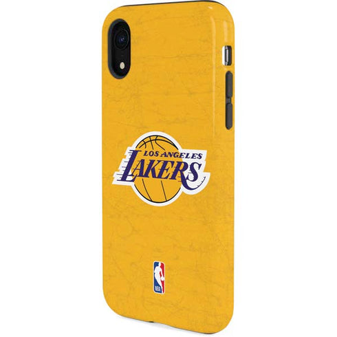 NBA Los Angeles Lakers Distressed iPhone XR Pro Case