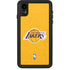 NBA Los Angeles Lakers Distressed iPhone XR Waterproof Case