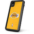 NBA Los Angeles Lakers Distressed iPhone XR Waterproof Case