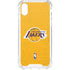 NBA Los Angeles Lakers Distressed iPhone XS Clear Case
