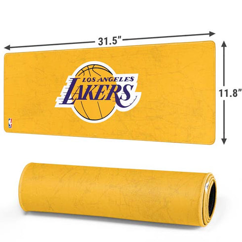 NBA Los Angeles Lakers Distressed Gaming Mouse Pad