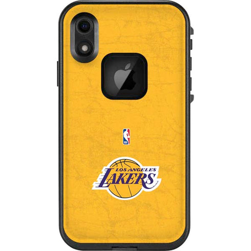 NBA Los Angeles Lakers Distressed LifeProof Fre iPhone Skin