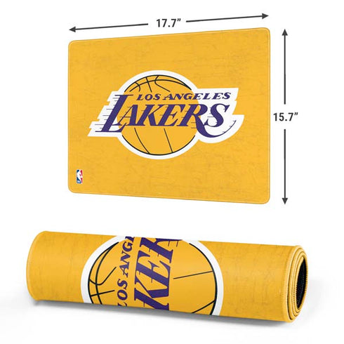 NBA Los Angeles Lakers Distressed Gaming Mouse Pad