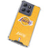 NBA Los Angeles Lakers Distressed Moto G 5G (2025) Clear Case