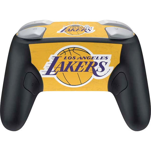 NBA Los Angeles Lakers Distressed Nintendo Switch 2 (2025) Pro Controller Skin