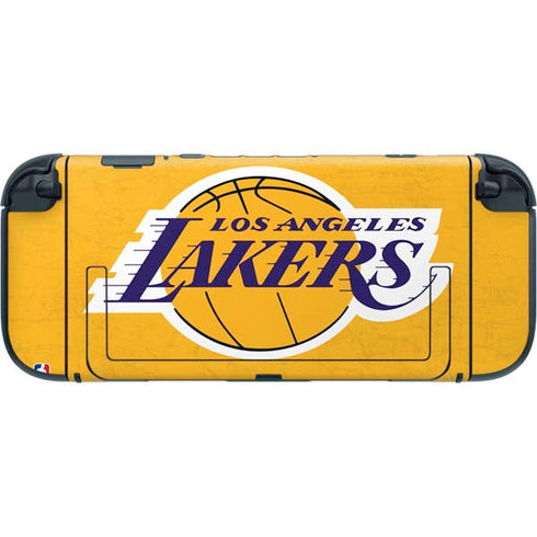NBA Los Angeles Lakers Distressed Nintendo Switch 2 (2025) with Joy-Con Skin